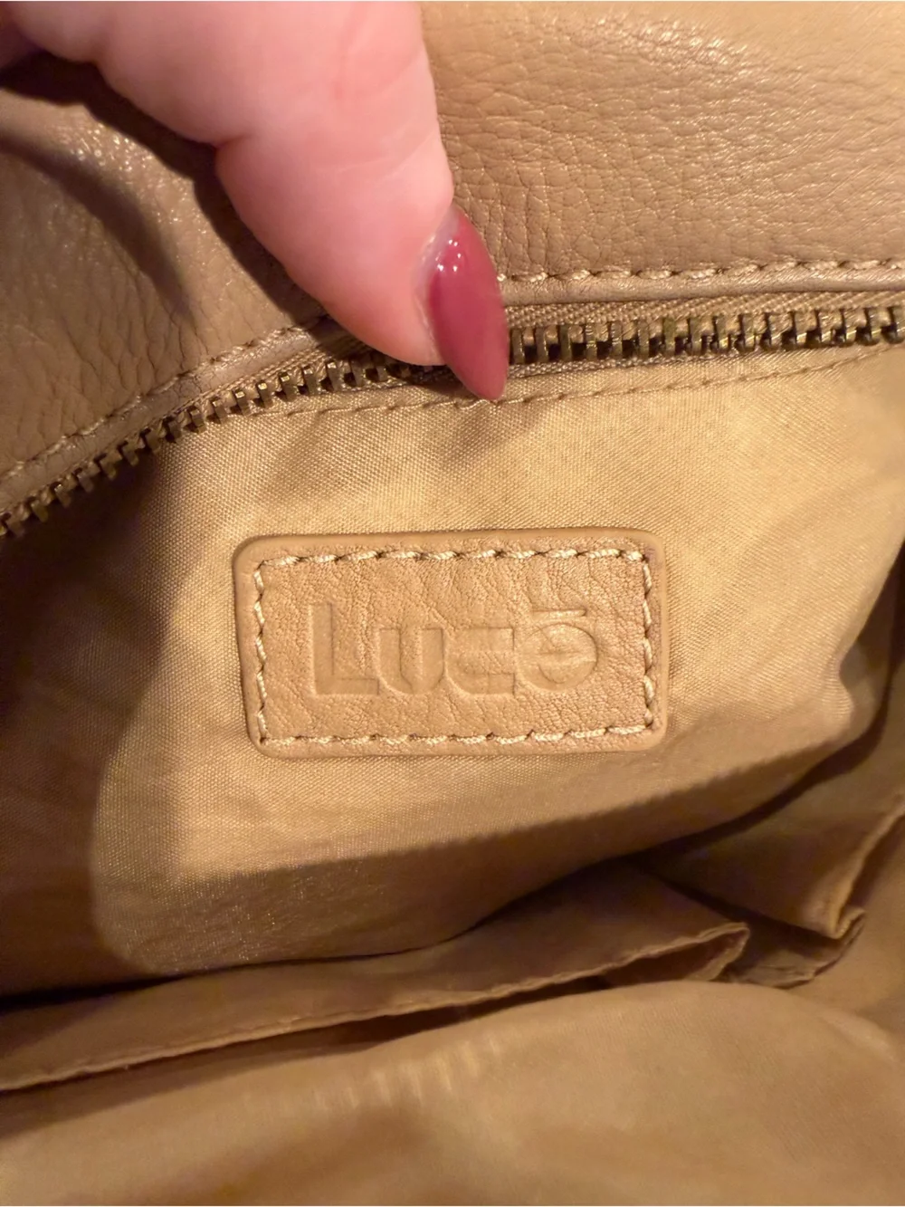 Luce hobo bag